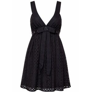 chinese dress ladies Rabanne Long Sleeve Lace Maxi Dress in BLACK. Size 36